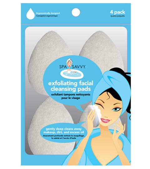 72 Pieces of 4 Piece Facial Cleansing Pad Spa Savvy