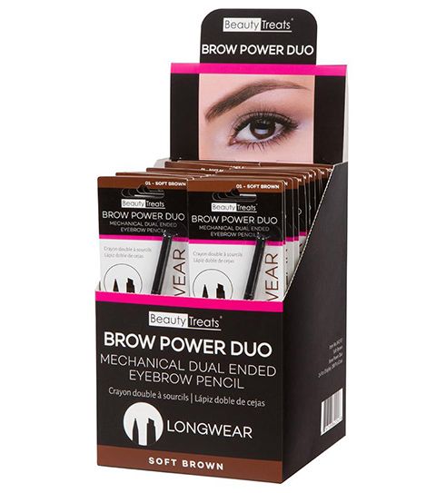 48 Pieces of Beauty Treat Brow Power Duo Soft Brown