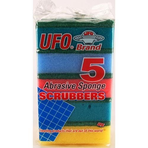 5 PC Sponge Scrubbers Wholesale