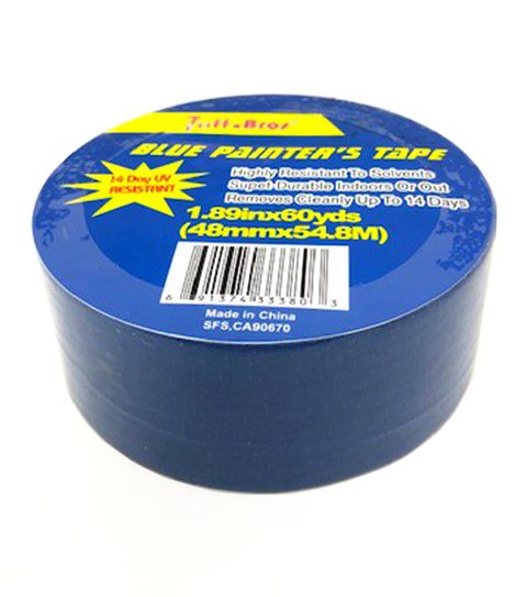 36 Pieces of Blue Painter Tape 1.89 Yard