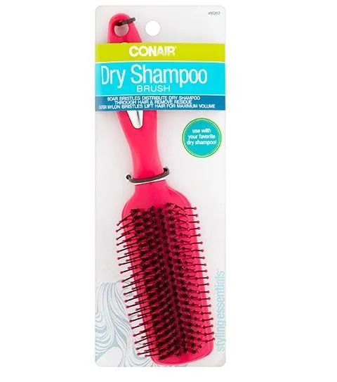 24 Wholesale Conair Dry Shampoo Brush Assorted Colors