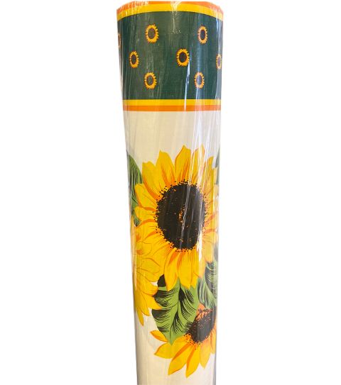 2 Wholesale Sunflower Pattern Table Cover 25 Yards