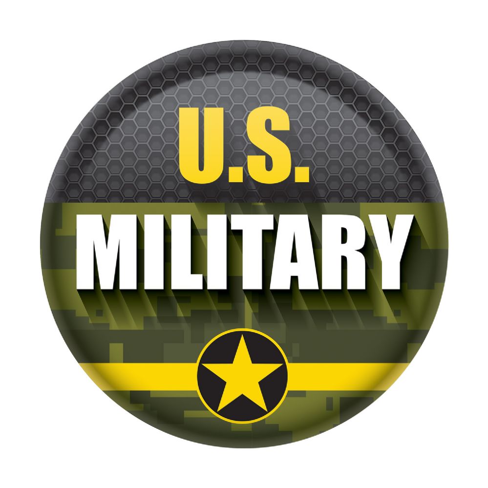 6 Wholesale U.s. Military Button