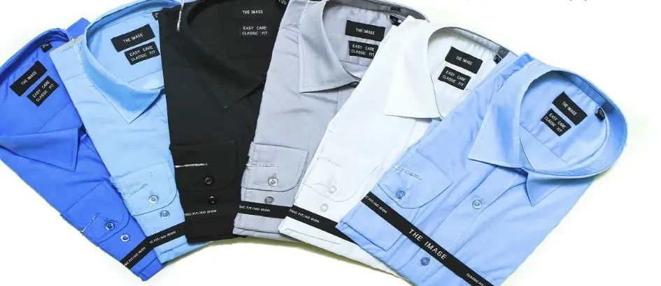 24 pieces of Men's Fashion Solid Button Down