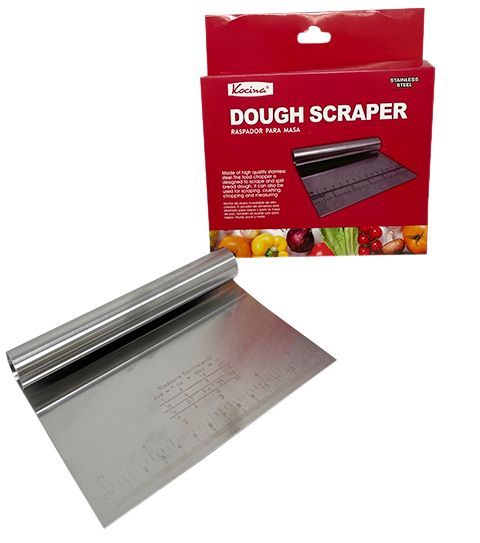 48 Pieces of Pastry Dough Scraper And Cutter Stainless Steel