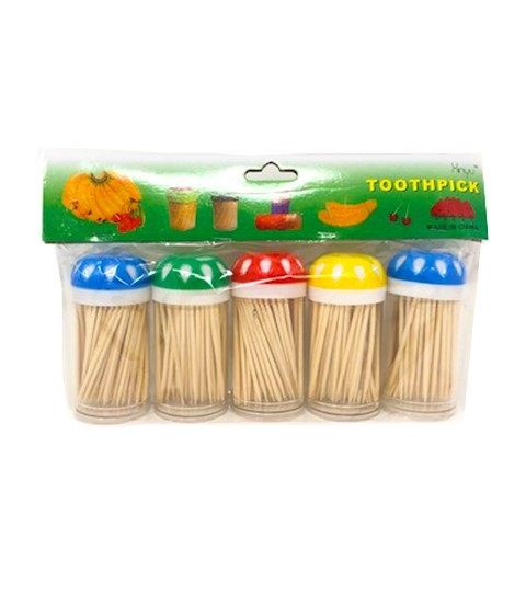 72 Wholesale 5 Pack Toothpicks