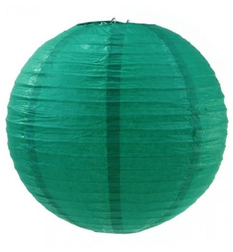 120 Wholesale 8 Inch Paper Lantern In Emerald Green