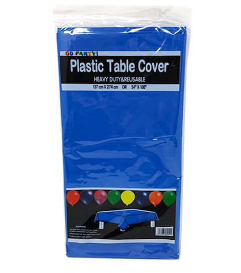 96 Wholesale Table Cover Royal Blue 54x108