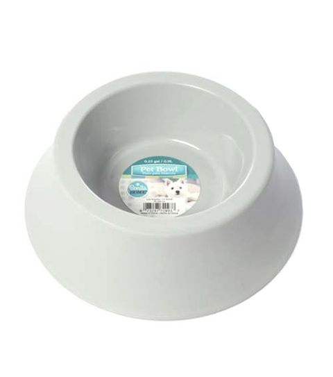 72 Pieces of Pet Bowl Light Gray