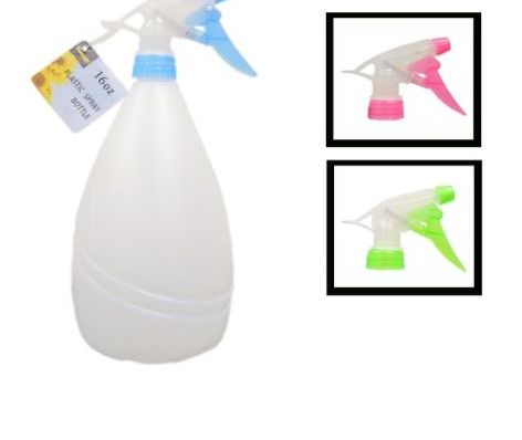 72 Pieces of Spray Bottle 16oz Assorted Color