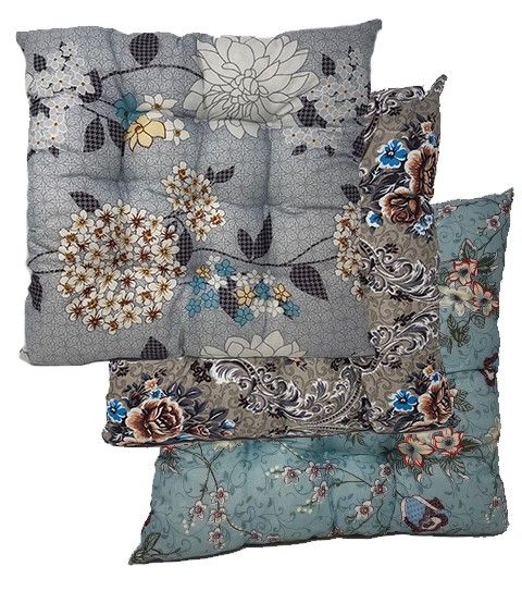 24 Pieces of Cushion Floral Print