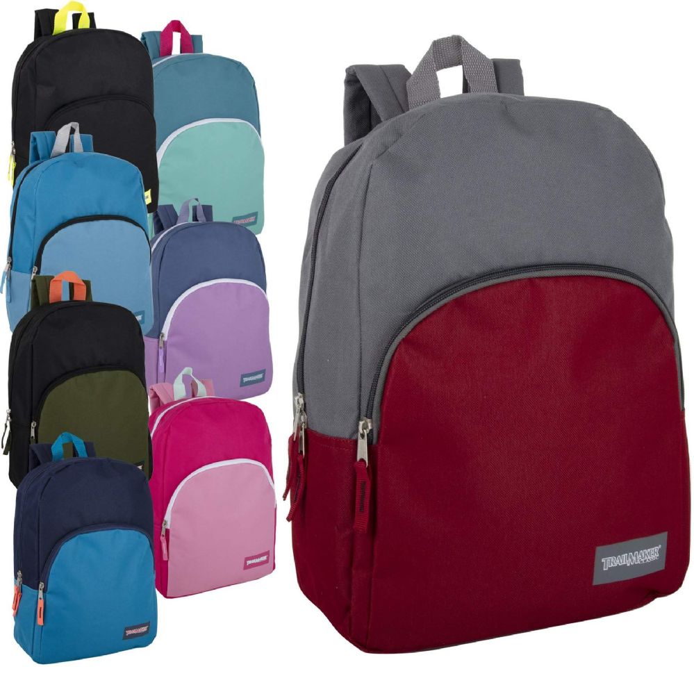 24 Wholesale 15 Inch Promo Backpack - at - wholesalesockdeals.com