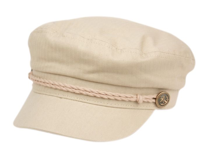 12 Pieces Cotton Greek Fisherman Hats In Khaki - Fedoras, Driver Caps & Visor