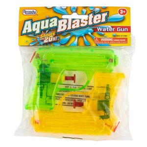 96 Pieces of 4.25" Aqua Blaster Water Guns 2 Piece Set