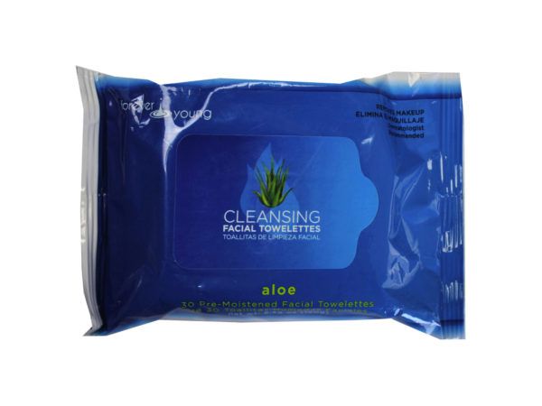 36 Pieces of Cleansing Wipes Aloe - 30 Count