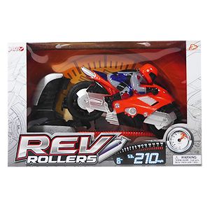 12 Wholesale Rev Rollers Motorcycle - 2 Piece Set