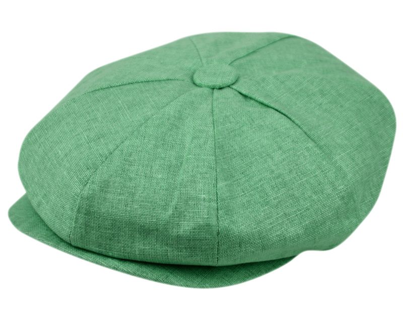 12 Wholesale Newsboy Caps In Apple Green