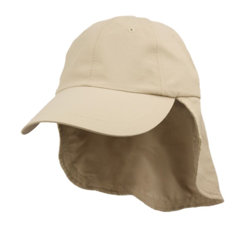 12 Bulk Outdoor Fishing Camping Cap W/neck Flap Cover