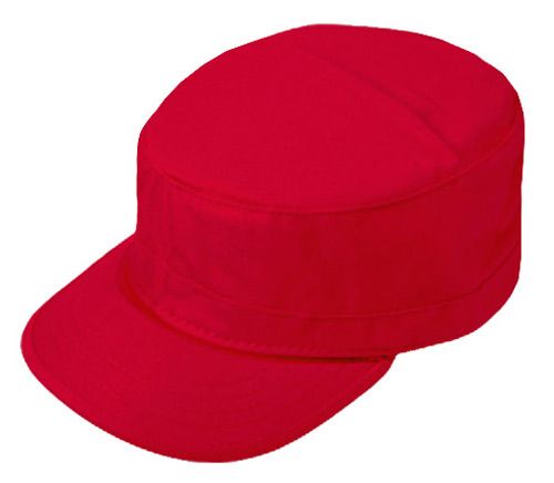 24 Wholesale Washed Cotton Cadet Cap In Red WSD