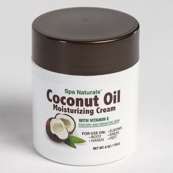 12 Pieces of Coconut Oil Moisturizing Cream With Vitamin E 6 Oz Jar