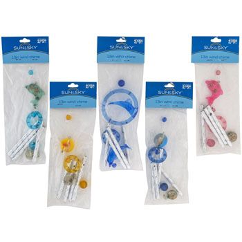 50 Pieces of Wind Chime 13 Inch Assorted