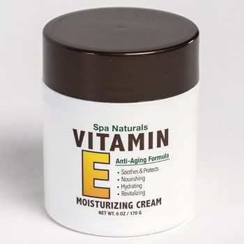 12 Pieces of Vitamin E Moisturizing Cream 6 Oz Jar
