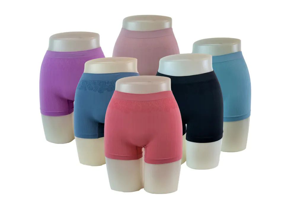 48 Pieces of Lady's Seamless Boy Shorts