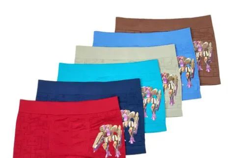 48 Pieces Boy's Seamless Boxers - Boys Underwear - at 