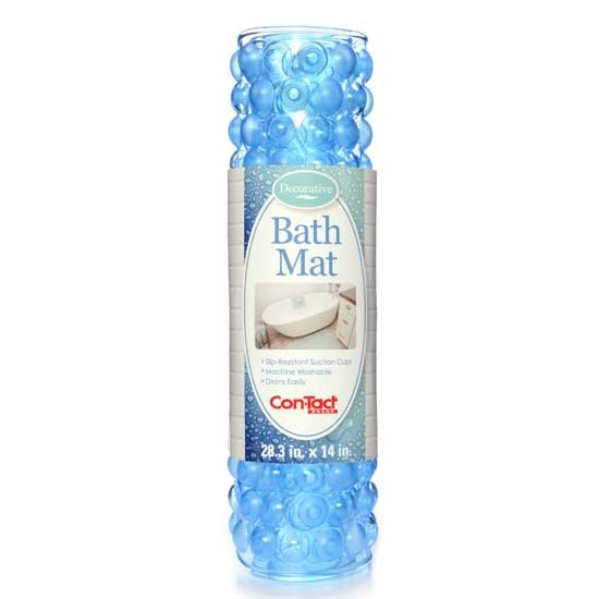 4 Pieces of CoN-Tact Bubble Blue Bath Mat