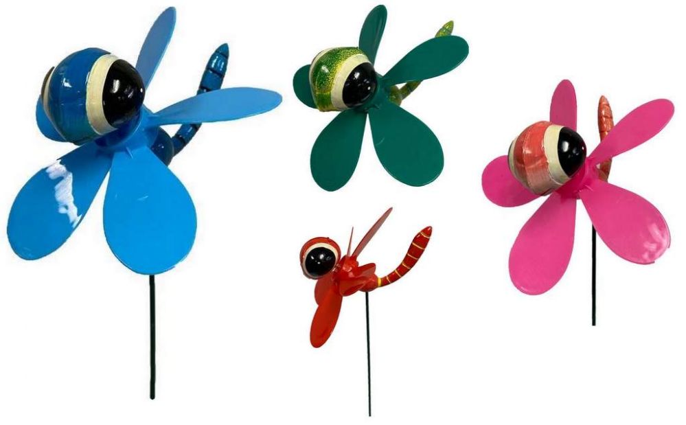 48 pieces of Garden Stake Decoration Dragonfly