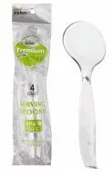 48 Pieces of Ideal Dining HD 4CT Clear Serving Spoon