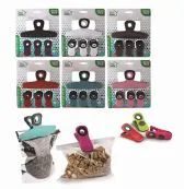 24 Pieces of Ideal Home Bag Clip Set w/ Magnet 4PK