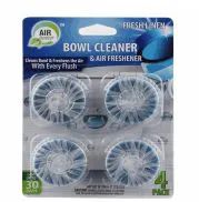 72 Wholesale Air Fusion Bowl Cleaner And Freshener 4 Pack Linen