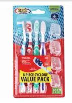 48 Wholesale Oral Fusion Toothbrush 8 Pack Cyclone Medium