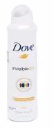 24 Wholesale Dove Body Spray 250ml Invisible Dry