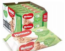 50 Wholesale Huggies Wipes 56 Count Natural Care