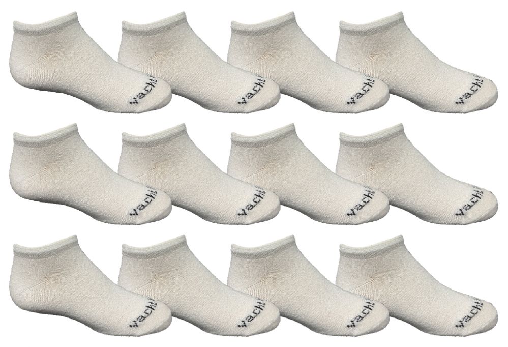 3 Pairs Womens Ankle Socks Low Cut Fit Crew Size 6-8 Sports White