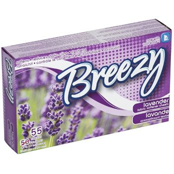 24 pieces of Dryer Sheets 55ct Lavender