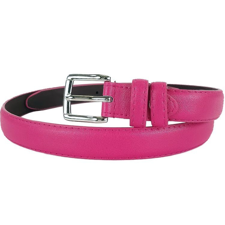 24 Wholesale Plain Hot Pink 1 Inch Width Women Belt Assorted Sizes - at -  wholesalesockdeals.com