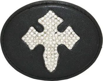 48 Pieces of Leather Cross Belt Buckle