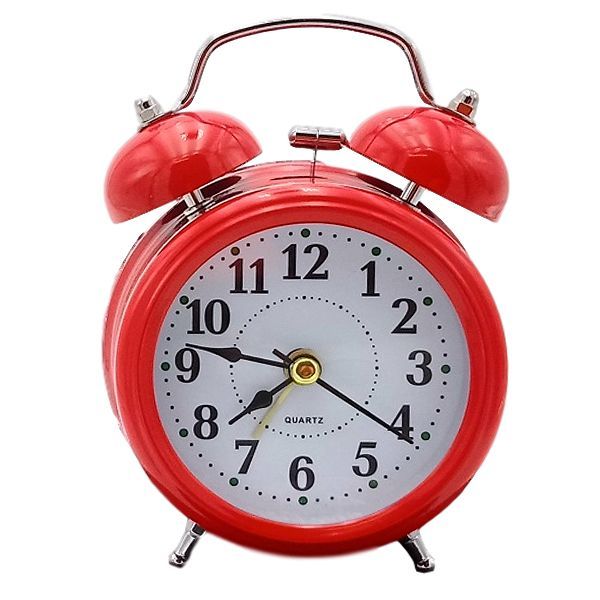 18 Pieces Alarm Clock With Stereoscopic Dial Battery Operated Loud ...