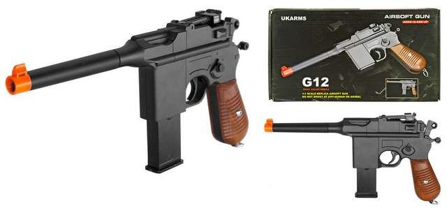 24 Wholesale G12 Spring Airsoft Hand Gun