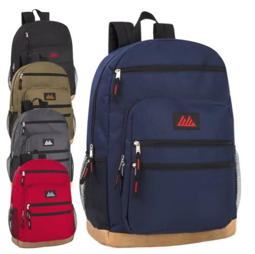 24 Bulk 18 Inch Backpack With Laptop Section - at - bluestarempire.com