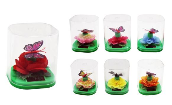 36 Wholesale Floating Butterfly Sunny Jiggler