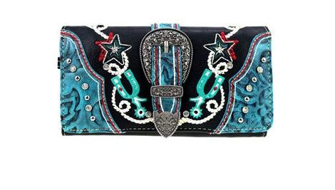 5 Wholesale Montana West Buckle Collection Wallet