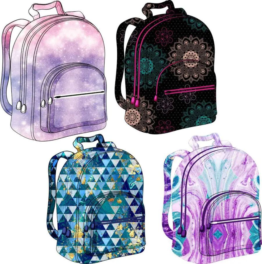 verwarring voorzien Digitaal 24 Pieces Backpack - 17in - 2 Top Pockets - Laptop Compartment - 2 Front  Pockets - Padded Back - Padded Straps - Side Mesh Pocket - Reinforced  Bottom - #10 Zippers - The Fresh Prints - Backpacks 17" - at -  alltimetrading.com