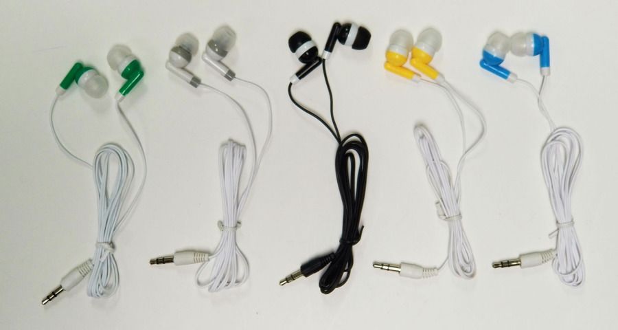 144 Pieces of Ear Buds - Assorted Colors
