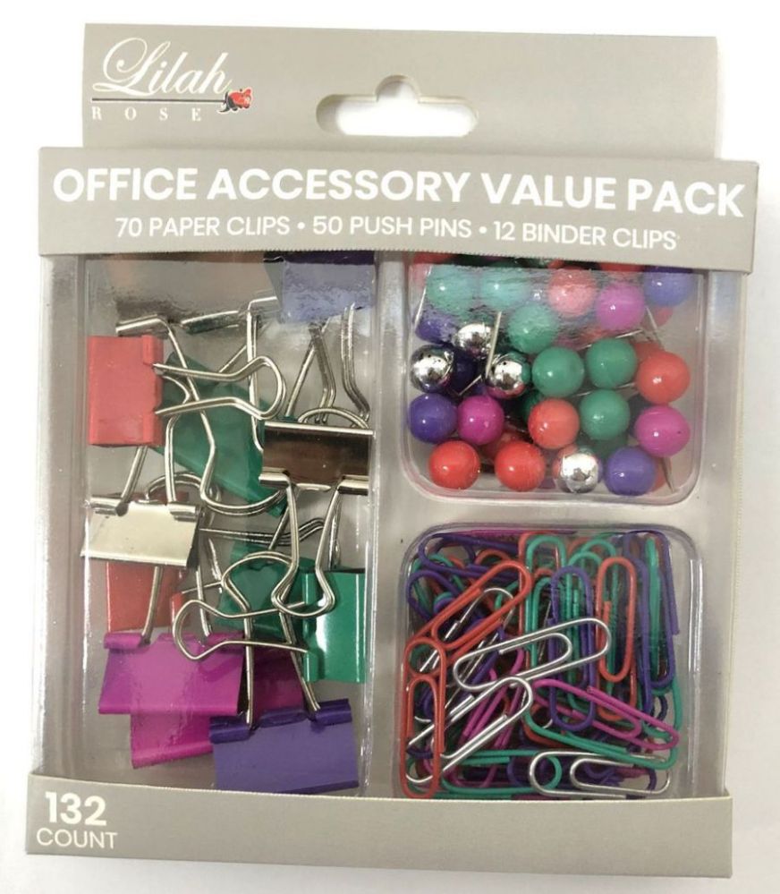 48 Pieces of Office Accessory Value Pack