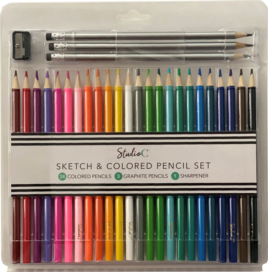 24 Sets 12 Piece Xonex Moonbow Rainbow Pencil Sets - Pens & Pencils - at 