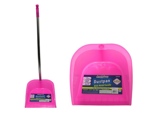 48 Pieces of Dustpan With Metal Handle